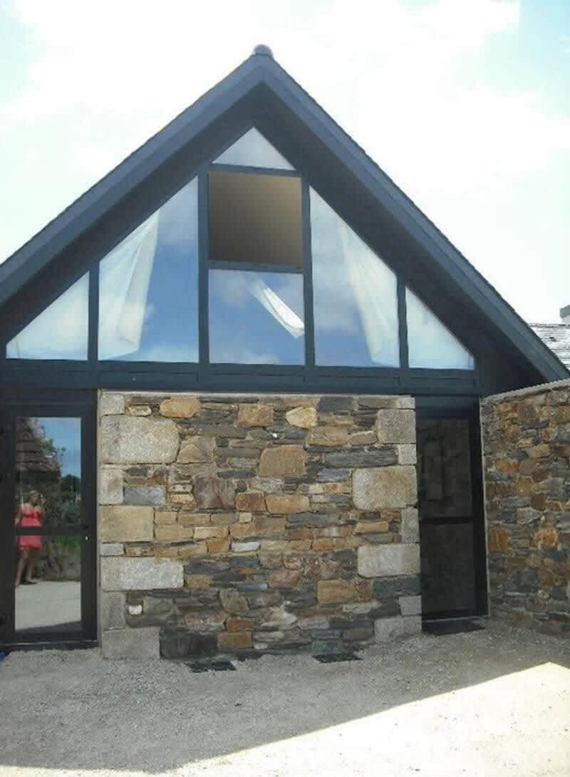 Large Farmhouse With Garden And Sea View For 8 People Locquenole Eksteriør billede
